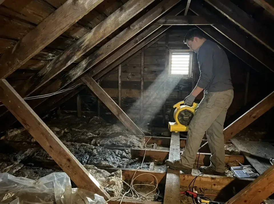 attic-water-damage-drying-proc-007 — frequently asked questions, Emergency Water Extraction & 24/7 Flood Response in Accokee…